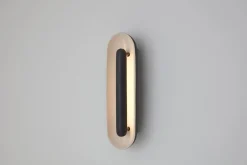 Längliche Cosmos Keramik Wandlampe von Jennifer Midoz