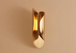 Längliche mittelgroße Dune Wandlampe von Jennifer Midoz