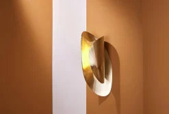 Längliche mittelgroße Dune Wandlampe von Jennifer Midoz