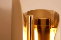 Längliche mittelgroße Dune Wandlampe von Jennifer Midoz