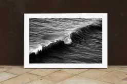 Long Wave in Venice Beach, Schwarz-Weißer Giclée-Druck auf Matt Baumwollpapier 2020