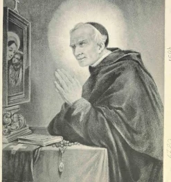 Louis Berthomme Saint-Andre, Das Gesicht des alten Mannes, Bleistiftzeichnung, Mitte des 20. Jahrhunderts