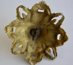 Louis XVI Deckenrosette aus vergoldeter Bronze