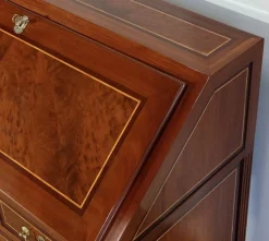 Louis XVI Scriban Sekretär aus Mahagoni und edlen Hölzern, 18. Jh