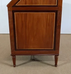 Louis XVI Scriban Sekretär aus Mahagoni und edlen Hölzern, 18. Jh
