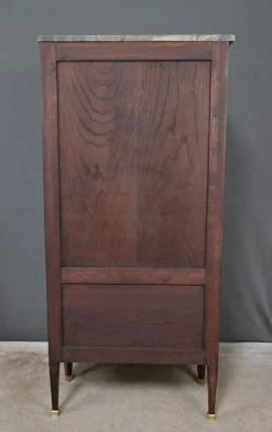 Louis XVI Vitrinenschrank mit Intarsien, 20. Jh