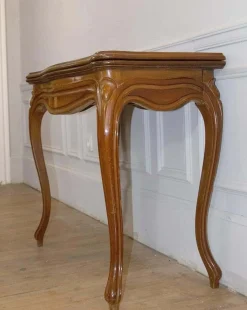 Louis XV Mahagoni Konsolenspieltisch, 1860er