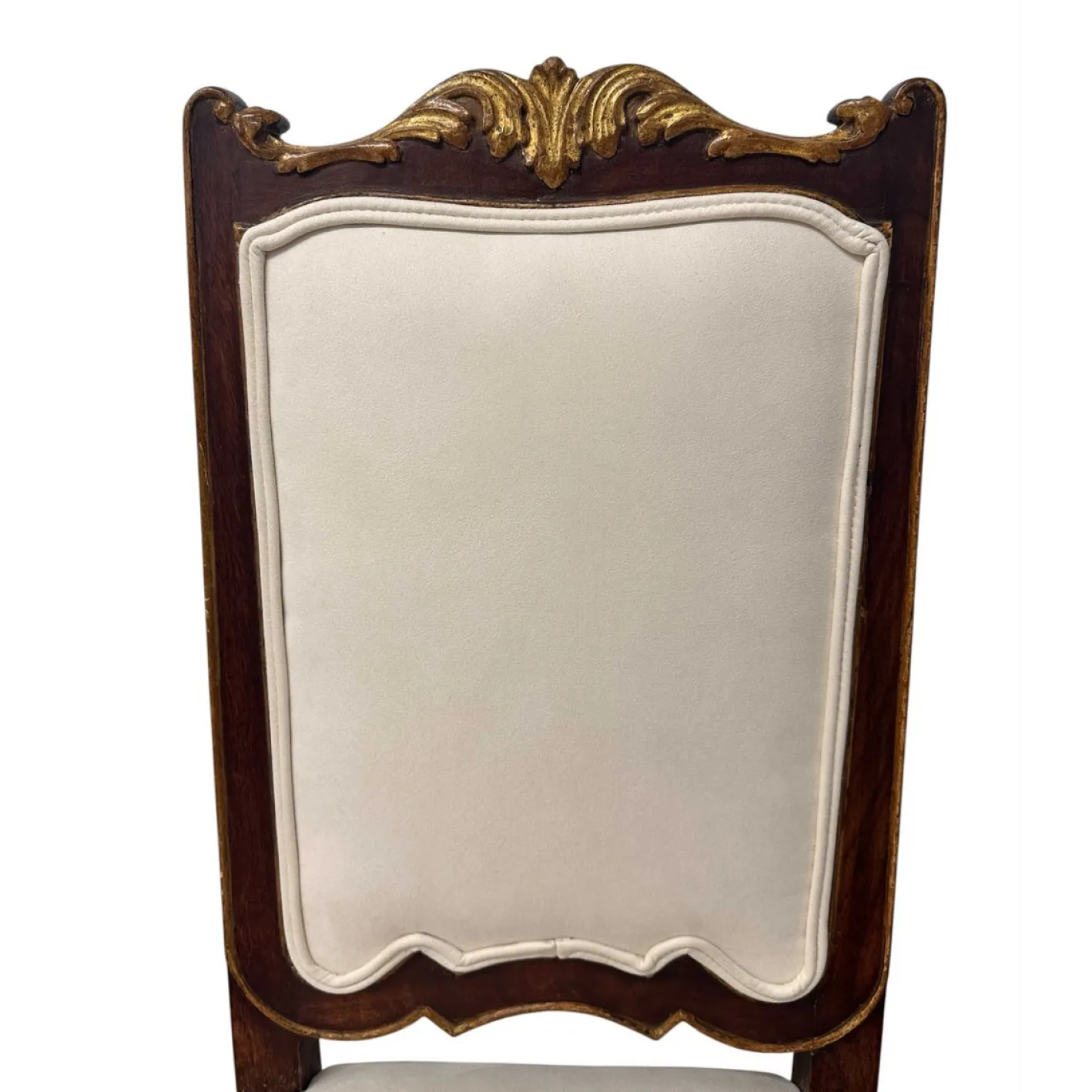 Louis XV Stühle aus geschnitztem & vergoldetem Holz, 18. Jh., 4er Set