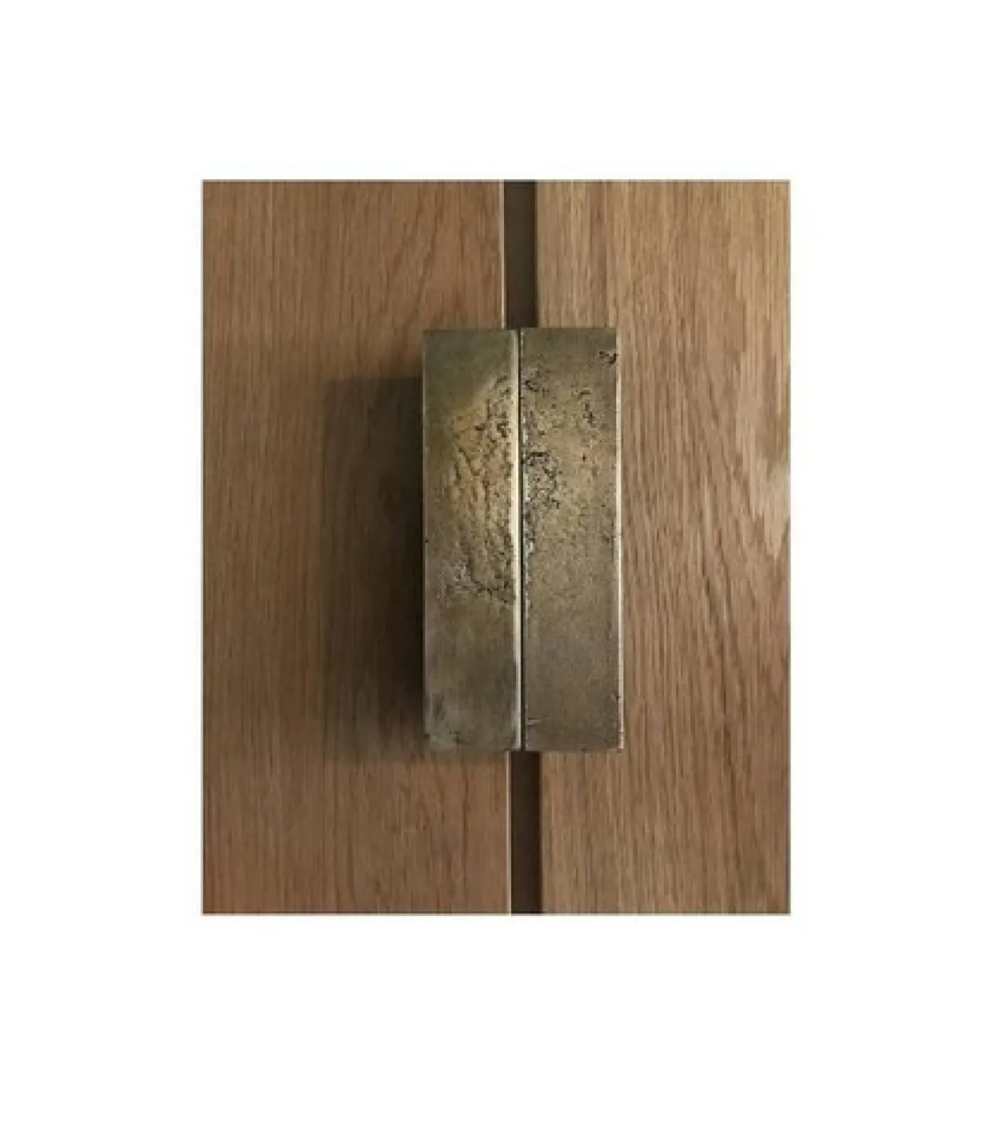 L Türgriffe aus geölter Bronze von Vogel Studio, 2er Set