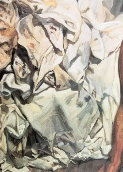 Lucian Freud, Akt mit Faltenlaken, Original Poster