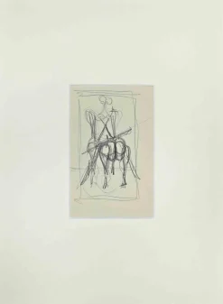 Lucien Coutaud, Metamorphosis, Original Zeichnung, 1930er