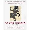 Lucie Weill Gallery At the Pont Des Arts Poster von André Derain, 1963