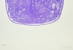 Lucio Fontana, Space Concept (Concetto Spaziale), Lithographie, 1967