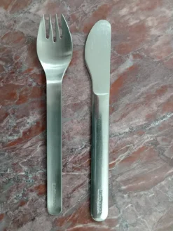 Lufthansa Besteck von Wolf Karnagel, 1980er, 18 Set