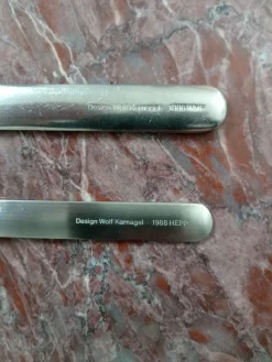 Lufthansa Besteck von Wolf Karnagel, 1980er, 18 Set