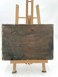 Luigi Scarpa Croce, Landschaften, Ende der 1950er, Öl auf Karton Gemälde, 2er Set