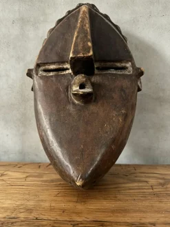 Lwalwa Initiation Maske, DR Kongo, 1920er