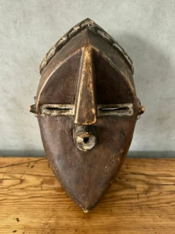 Lwalwa Initiation Maske, DR Kongo, 1920er