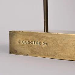 Lyse Oudoire, Messing Skulptur, 1970er