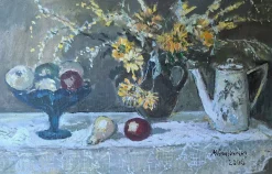 Magdalena Spasowicz, Still Life, 2006, Öl & Öl auf Leinwand