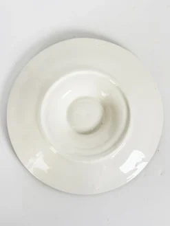 Majolica Austernteller, Frankreich, 1920er, 2er Set