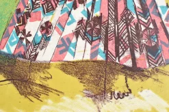 Malda Muizule, Abstract Composition, 1986, Lithographie