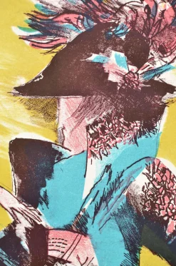 Malda Muizule, Abstract Composition, 1986, Lithographie
