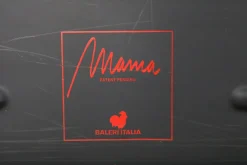 Mama Schaukelstuhl mit Fußhocker, 1990er