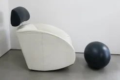 Mama Schaukelstuhl mit Fußhocker, 1990er