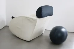 Mama Schaukelstuhl mit Fußhocker, 1990er