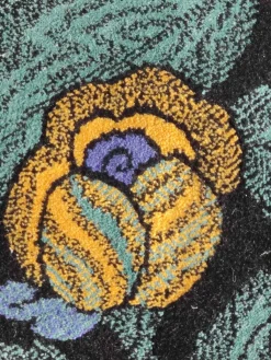 Mandarin-Teppich von Ottavio Missoni für T&J Vestor, Italien, 1980er Jahre