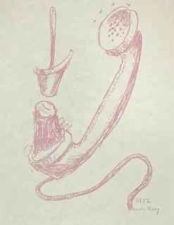 Man Ray, The Absolute Real, 1960er, Lithographie, gerahmt