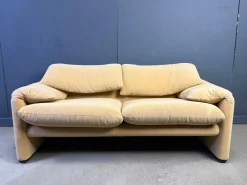Maralunga Sofa von Vico Magistretti für Cassina, 1970