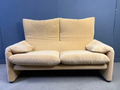 Maralunga Sofa von Vico Magistretti für Cassina, 1970