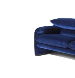 Maralunga Zwei-Sitzer Sofa von Vico Magistretti für Cassina