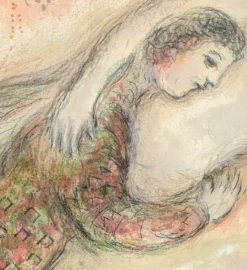 Marc Chagall, Circe aus Odyssey, 1989, Lithographie