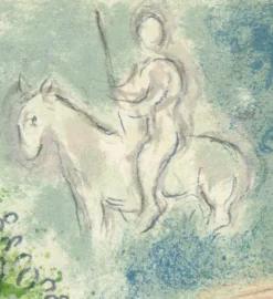 Marc Chagall, Circe aus Odyssey, 1989, Lithographie