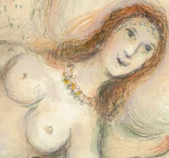 Marc Chagall, Circe aus Odyssey, 1989, Lithographie