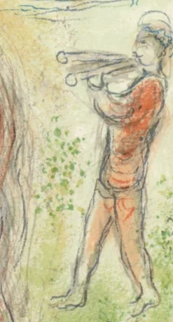 Marc Chagall, Circe aus Odyssey, 1989, Lithographie
