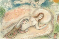 Marc Chagall, Circe aus Odyssey, 1989, Lithographie