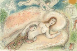 Marc Chagall, Circe aus Odyssey, 1989, Lithographie