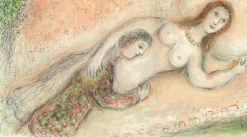 Marc Chagall, Circe aus Odyssey, 1989, Lithographie