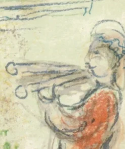Marc Chagall, Circe aus Odyssey, 1989, Lithographie