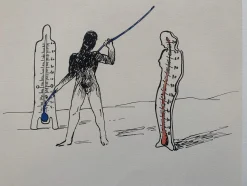 Marcel Jean, Surrealistische Komposition, 1960er, Lithographie
