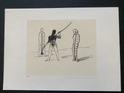 Marcel Jean, Surrealistische Komposition, 1960er, Lithographie
