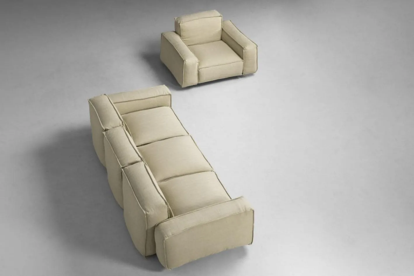 Marechiaro Sofa Set von Mario Marenco für Arflex Italy, 1976, 2er Set
