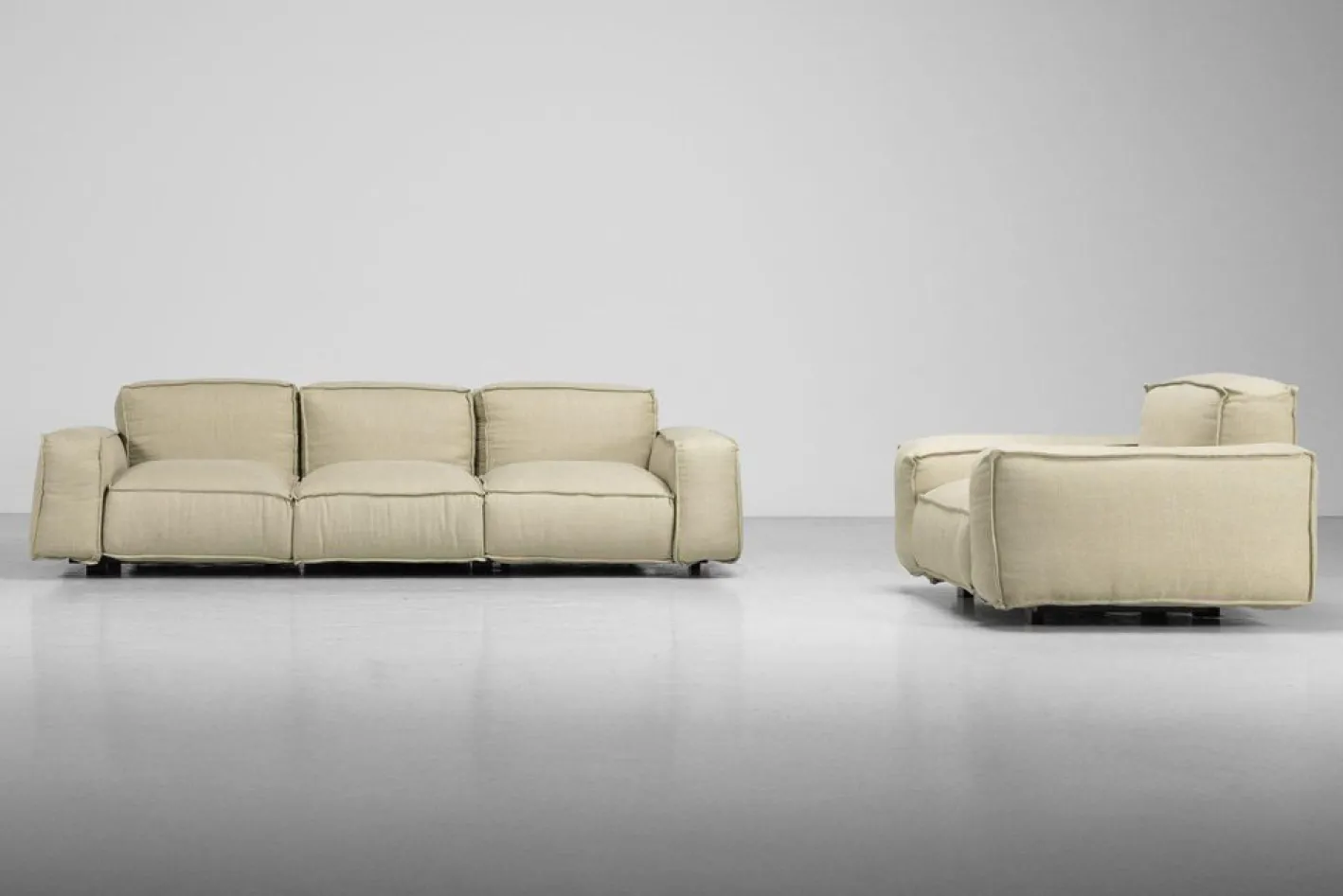 Marechiaro Sofa Set von Mario Marenco für Arflex Italy, 1976, 2er Set