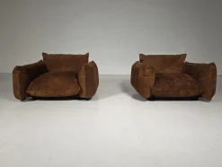 Marenco Sessel von Mario Marenco für Arflex, 1970er, 2er Set