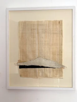 Marilina Marchica, Paperlandscape, Collage auf Papyrus