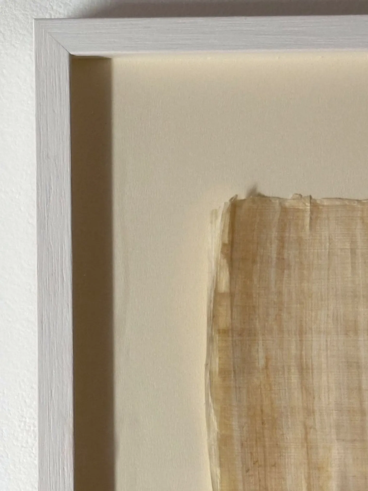 Marilina Marchica, Paperlandscape, Collage auf Papyrus